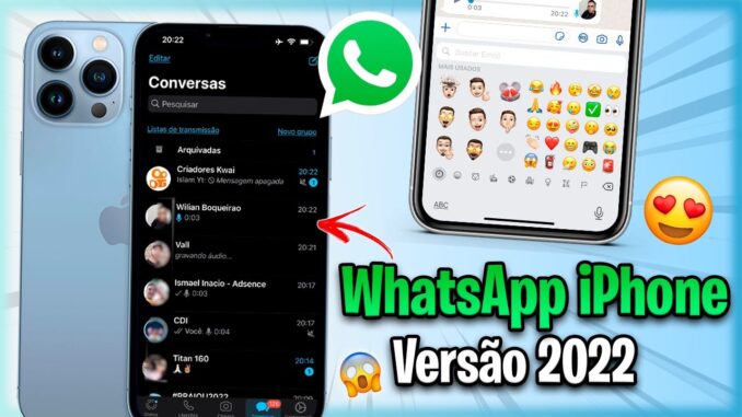 WhatsApp Estilo do iPhone no seu Android 2022