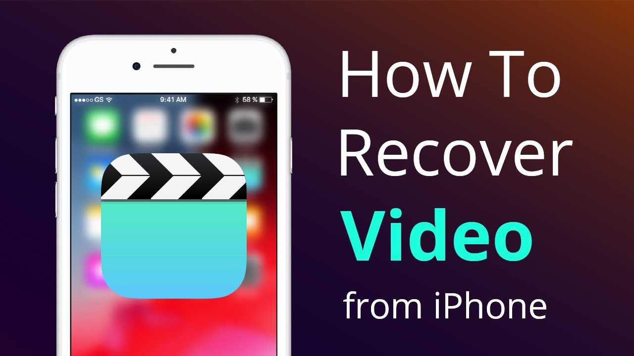 Recover Deleted Photos & Videos